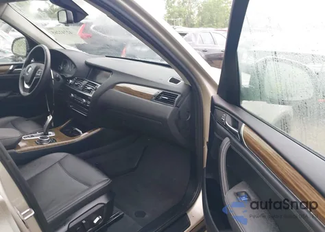 2015 BMW X3 xDrive35I из США, поврежденный, VIN 5UXWX7C5XF0K34160